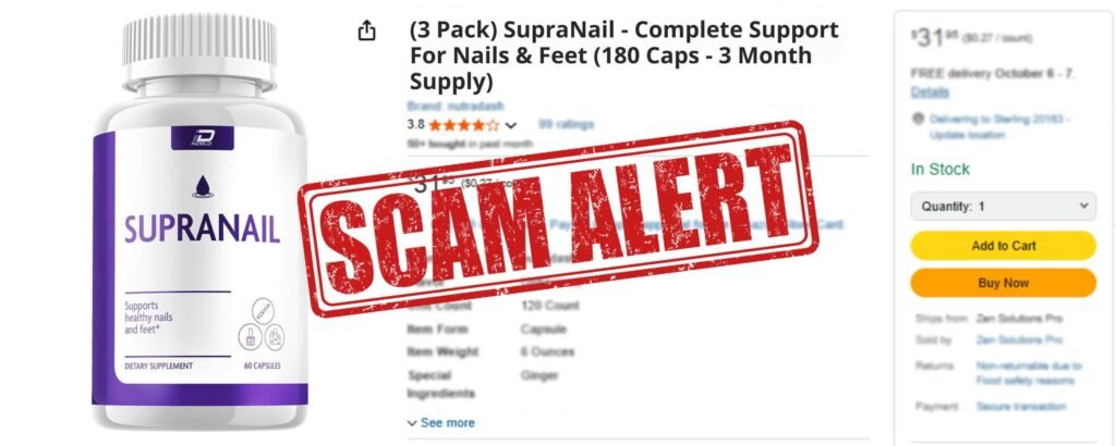 SupraNail Scam